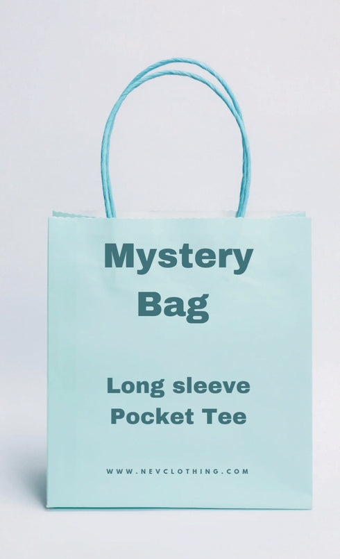 Mystery Long sleeve Pocket Tee: 2 Pocket Tee's in each bag